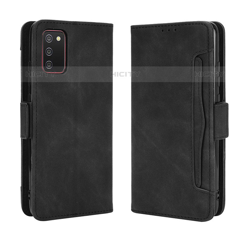 Custodia Portafoglio In Pelle Cover con Supporto BY3 per Samsung Galaxy M02s