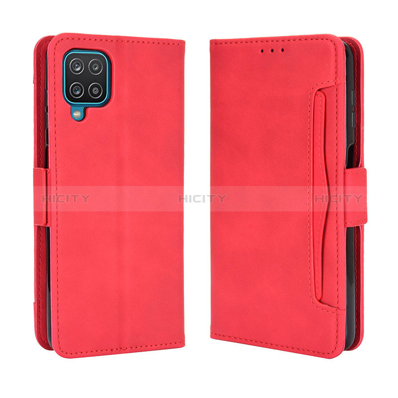 Custodia Portafoglio In Pelle Cover con Supporto BY3 per Samsung Galaxy M12