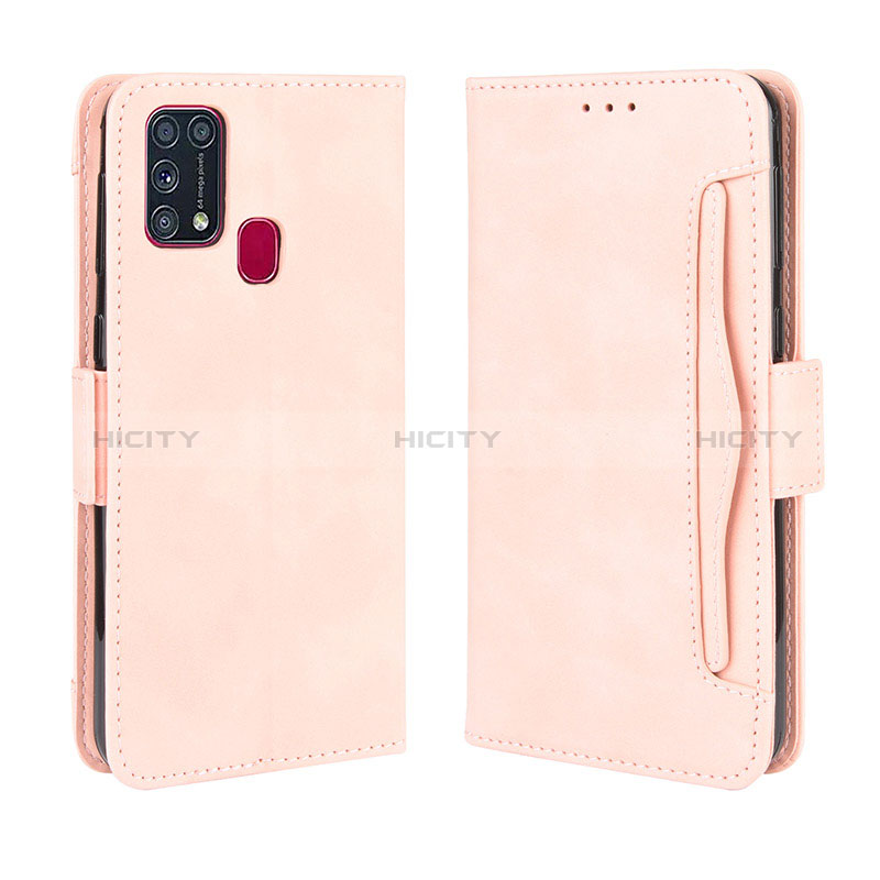 Custodia Portafoglio In Pelle Cover con Supporto BY3 per Samsung Galaxy M31 Prime Edition