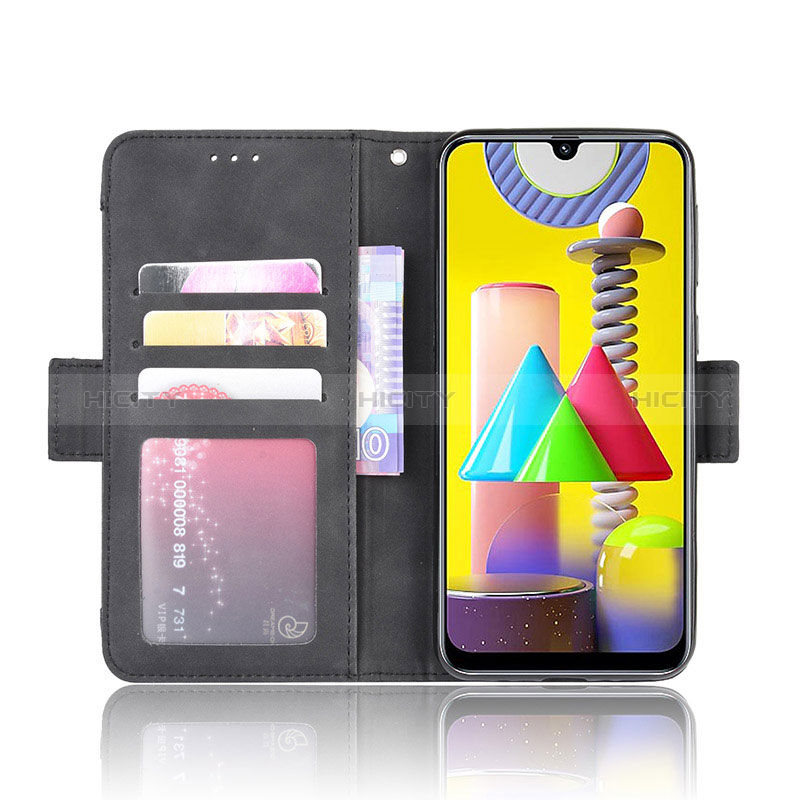 Custodia Portafoglio In Pelle Cover con Supporto BY3 per Samsung Galaxy M31 Prime Edition