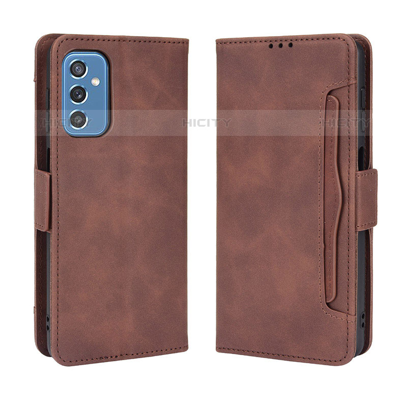 Custodia Portafoglio In Pelle Cover con Supporto BY3 per Samsung Galaxy M52 5G