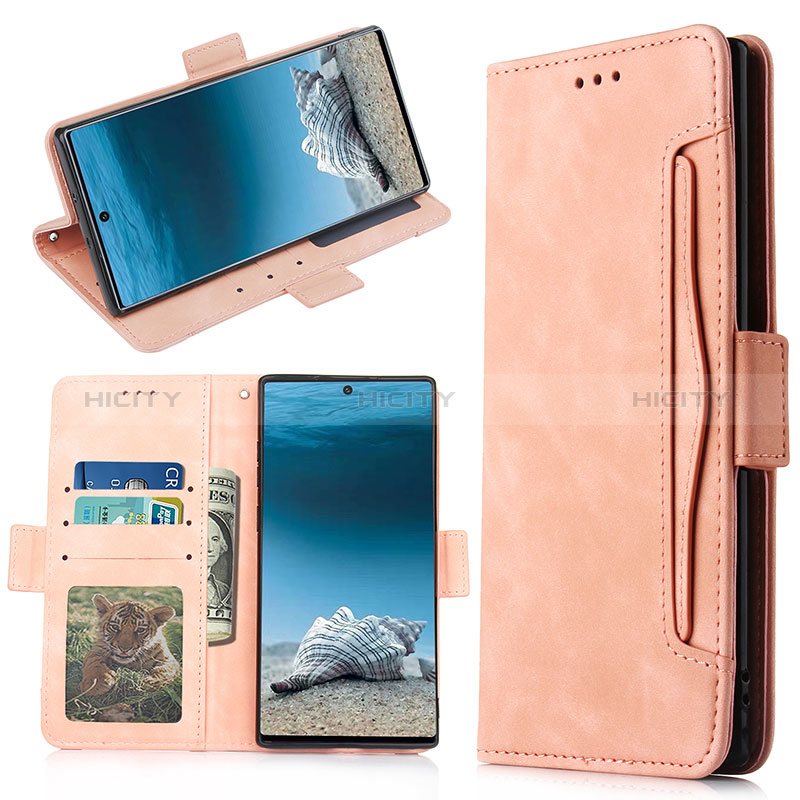 Custodia Portafoglio In Pelle Cover con Supporto BY3 per Samsung Galaxy Note 10 Plus 5G