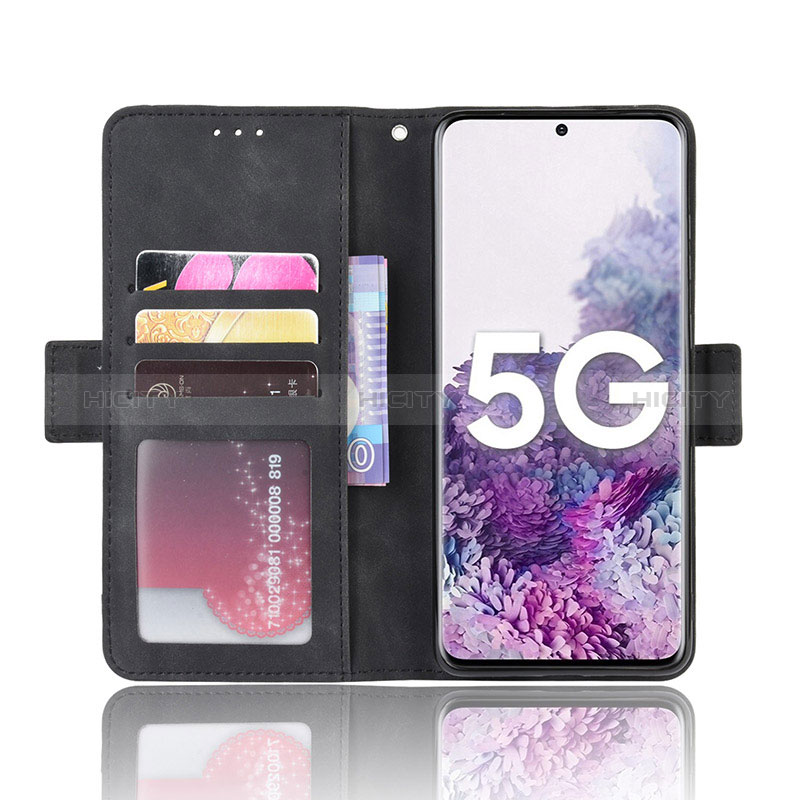 Custodia Portafoglio In Pelle Cover con Supporto BY3 per Samsung Galaxy S20 Plus