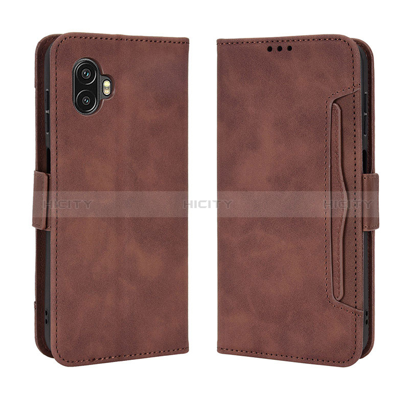 Custodia Portafoglio In Pelle Cover con Supporto BY3 per Samsung Galaxy XCover 6 Pro 5G