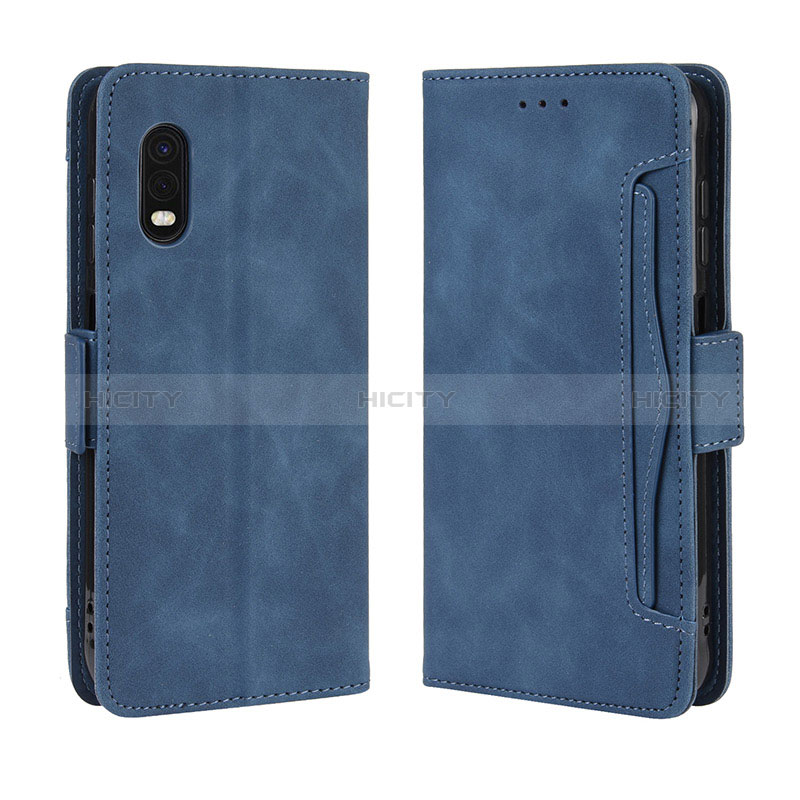 Custodia Portafoglio In Pelle Cover con Supporto BY3 per Samsung Galaxy XCover Pro