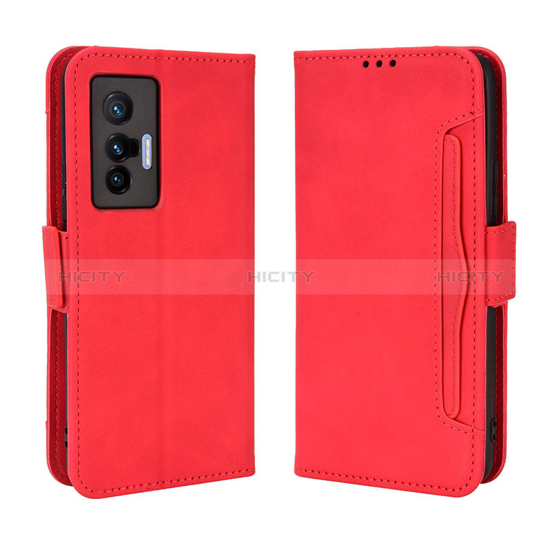 Custodia Portafoglio In Pelle Cover con Supporto BY3 per Vivo X70t