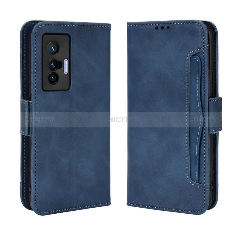 Custodia Portafoglio In Pelle Cover con Supporto BY3 per Vivo X70t