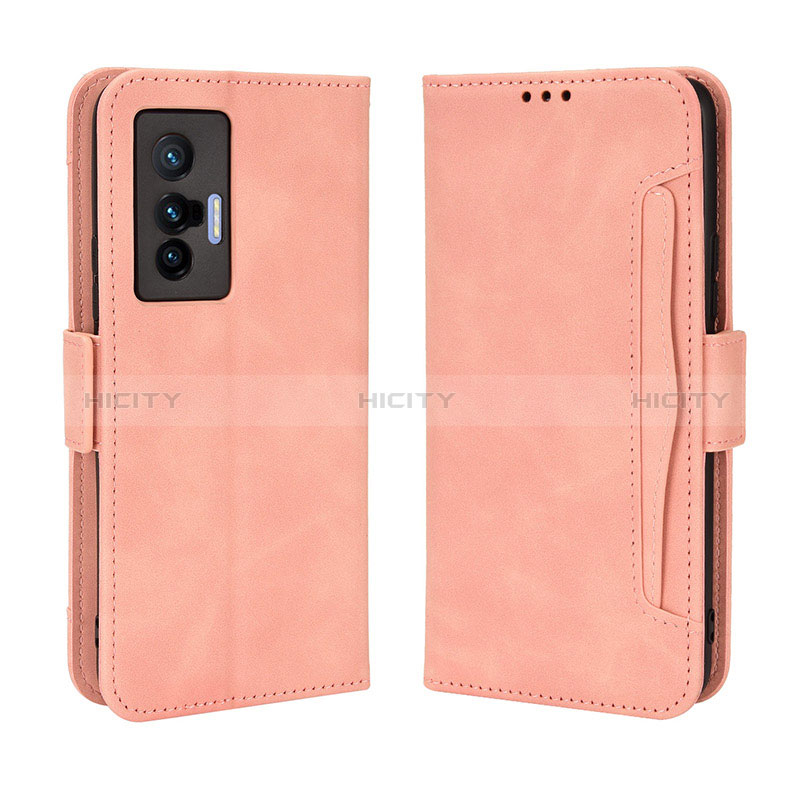 Custodia Portafoglio In Pelle Cover con Supporto BY3 per Vivo X70t