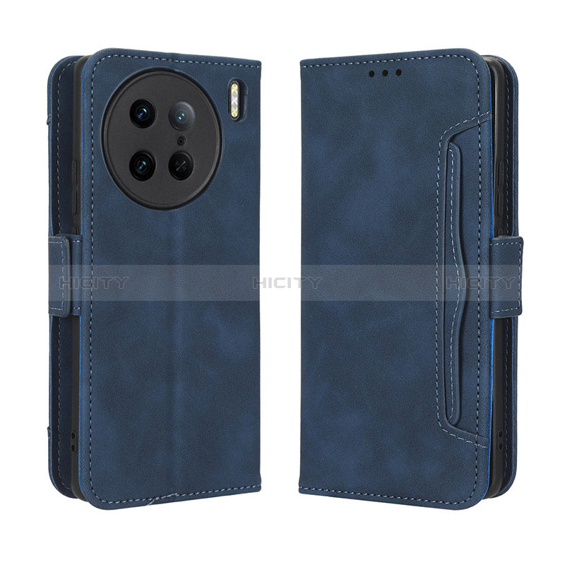 Custodia Portafoglio In Pelle Cover con Supporto BY3 per Vivo X90 Pro 5G