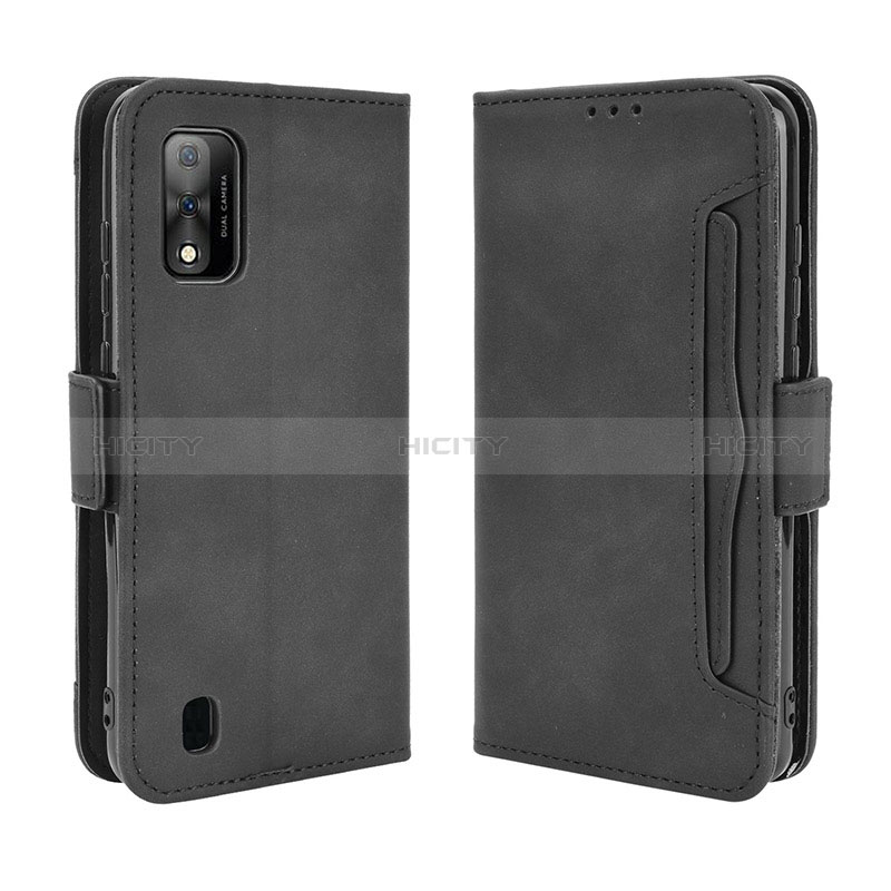 Custodia Portafoglio In Pelle Cover con Supporto BY3 per Wiko Ride 3