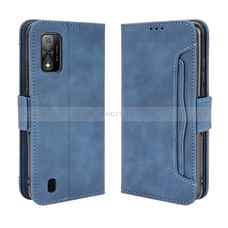 Custodia Portafoglio In Pelle Cover con Supporto BY3 per Wiko Ride 3