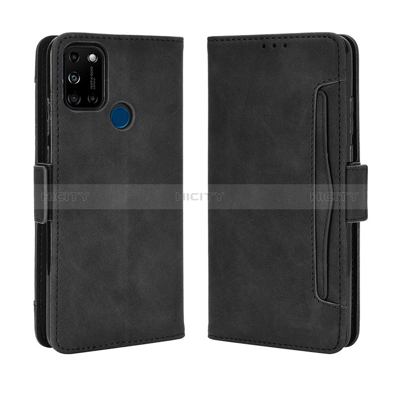 Custodia Portafoglio In Pelle Cover con Supporto BY3 per Wiko View5