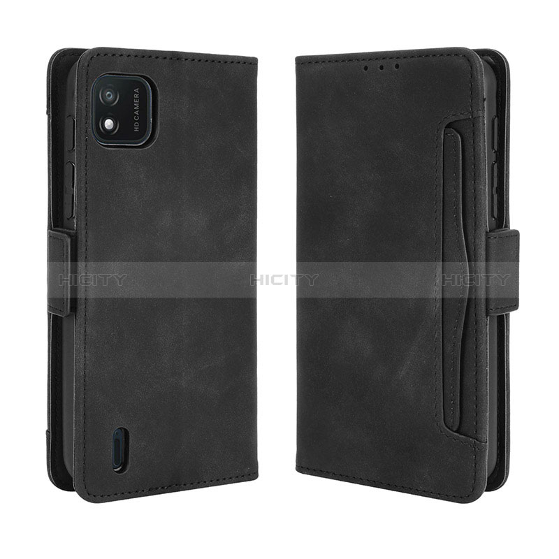 Custodia Portafoglio In Pelle Cover con Supporto BY3 per Wiko Y62 Nero