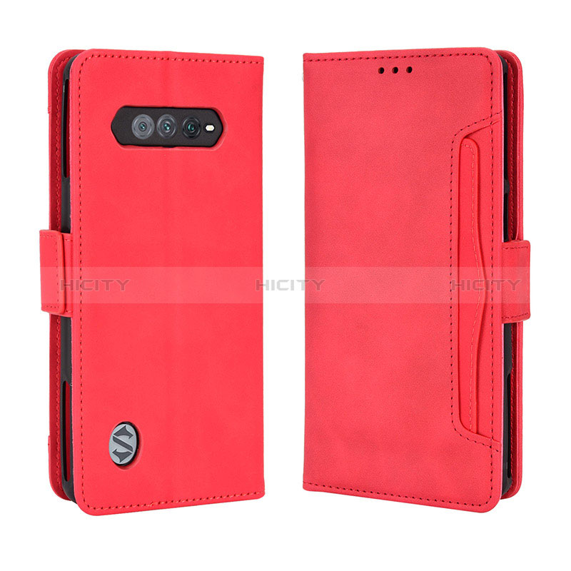 Custodia Portafoglio In Pelle Cover con Supporto BY3 per Xiaomi Black Shark 4S 5G