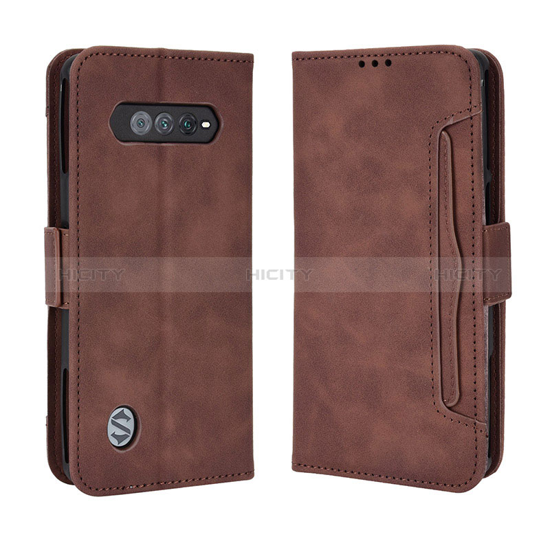 Custodia Portafoglio In Pelle Cover con Supporto BY3 per Xiaomi Black Shark 4S Pro 5G