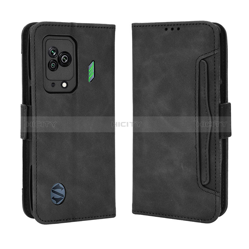 Custodia Portafoglio In Pelle Cover con Supporto BY3 per Xiaomi Black Shark 5 5G