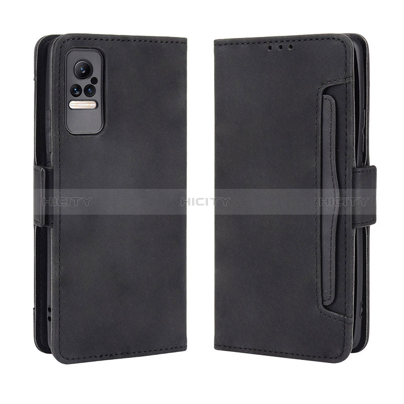 Custodia Portafoglio In Pelle Cover con Supporto BY3 per Xiaomi Civi 1S 5G Nero