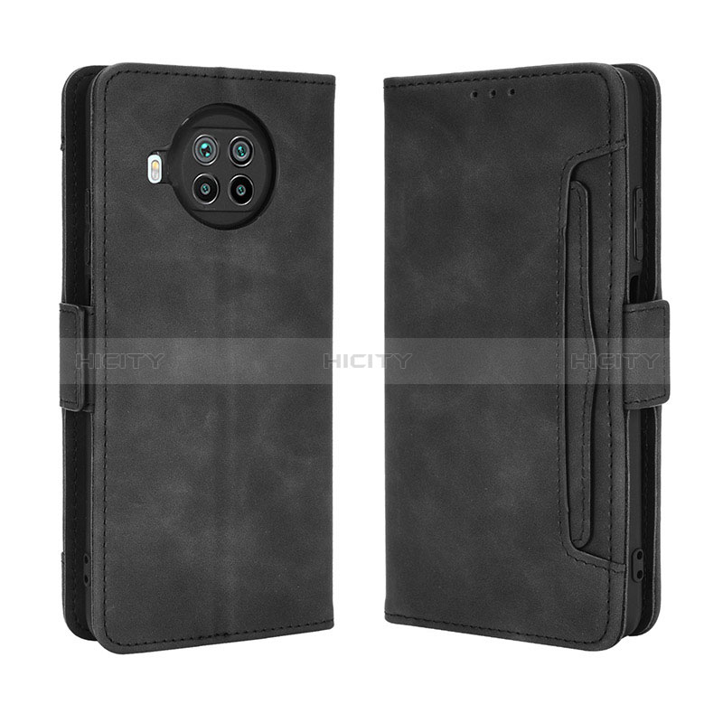 Custodia Portafoglio In Pelle Cover con Supporto BY3 per Xiaomi Mi 10i 5G Nero