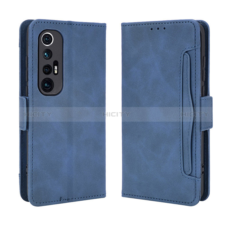 Custodia Portafoglio In Pelle Cover con Supporto BY3 per Xiaomi Mi 10S 5G Blu