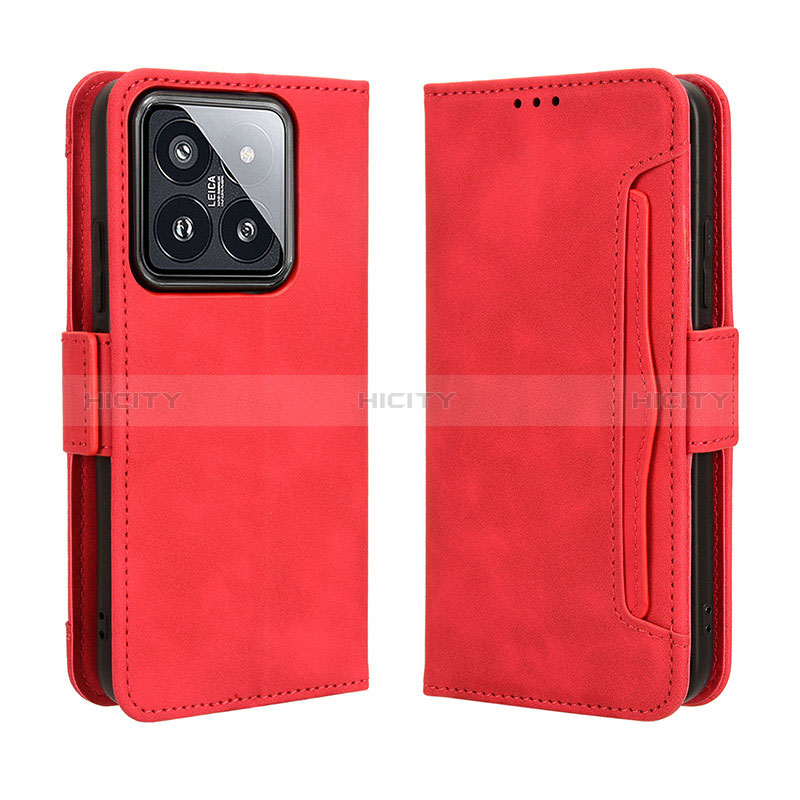 Custodia Portafoglio In Pelle Cover con Supporto BY3 per Xiaomi Mi 14 5G