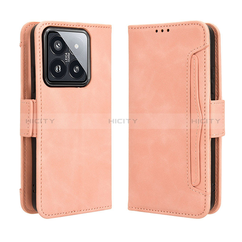 Custodia Portafoglio In Pelle Cover con Supporto BY3 per Xiaomi Mi 14 5G