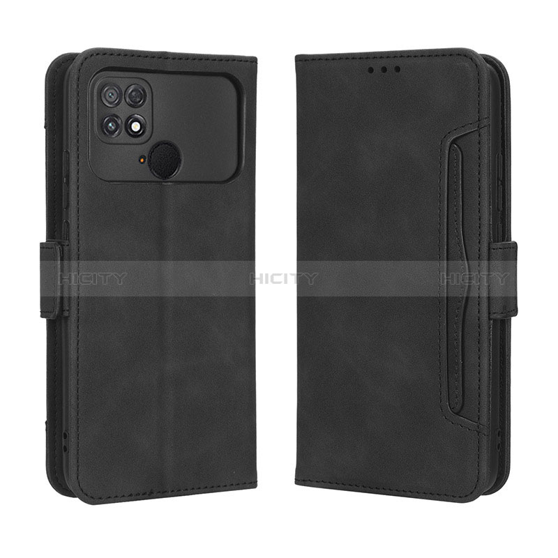 Custodia Portafoglio In Pelle Cover con Supporto BY3 per Xiaomi Poco C40