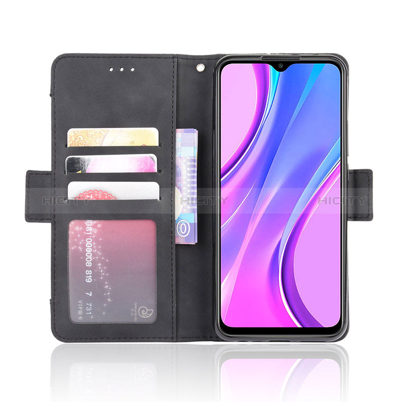 Custodia Portafoglio In Pelle Cover con Supporto BY3 per Xiaomi Poco M2