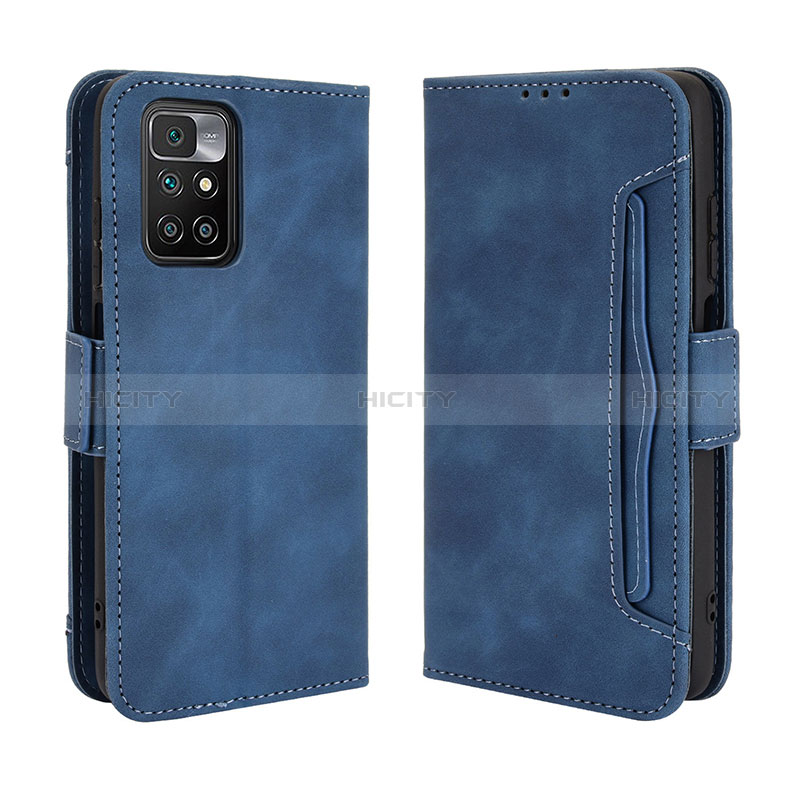 Custodia Portafoglio In Pelle Cover con Supporto BY3 per Xiaomi Redmi 10 (2022)