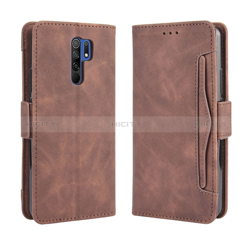 Custodia Portafoglio In Pelle Cover con Supporto BY3 per Xiaomi Redmi 9