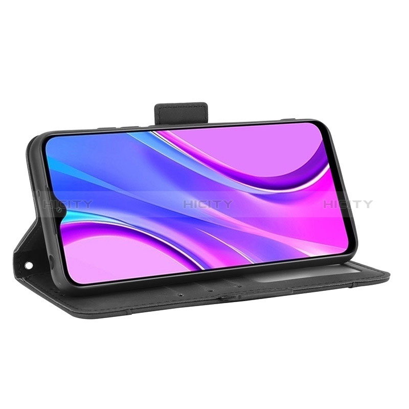 Custodia Portafoglio In Pelle Cover con Supporto BY3 per Xiaomi Redmi 9C