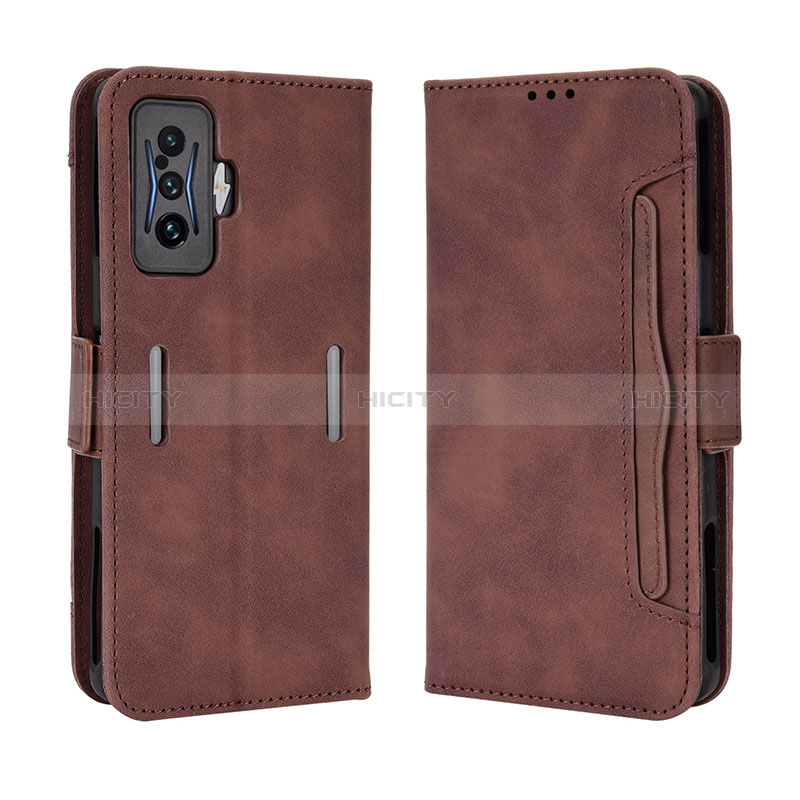 Custodia Portafoglio In Pelle Cover con Supporto BY3 per Xiaomi Redmi K50 Gaming 5G