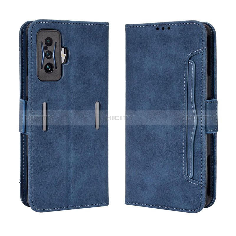 Custodia Portafoglio In Pelle Cover con Supporto BY3 per Xiaomi Redmi K50 Gaming 5G