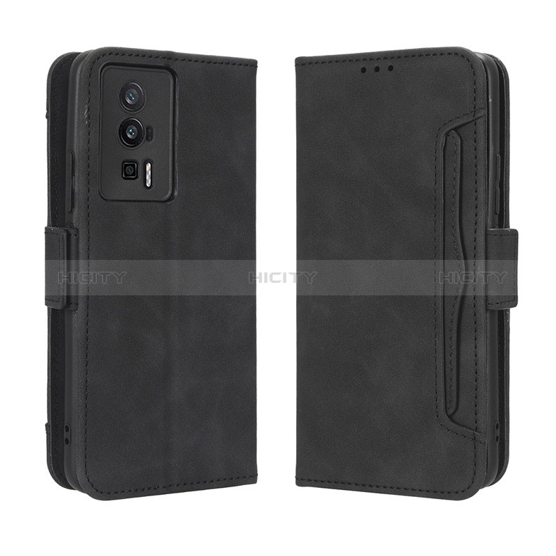 Custodia Portafoglio In Pelle Cover con Supporto BY3 per Xiaomi Redmi K60 5G