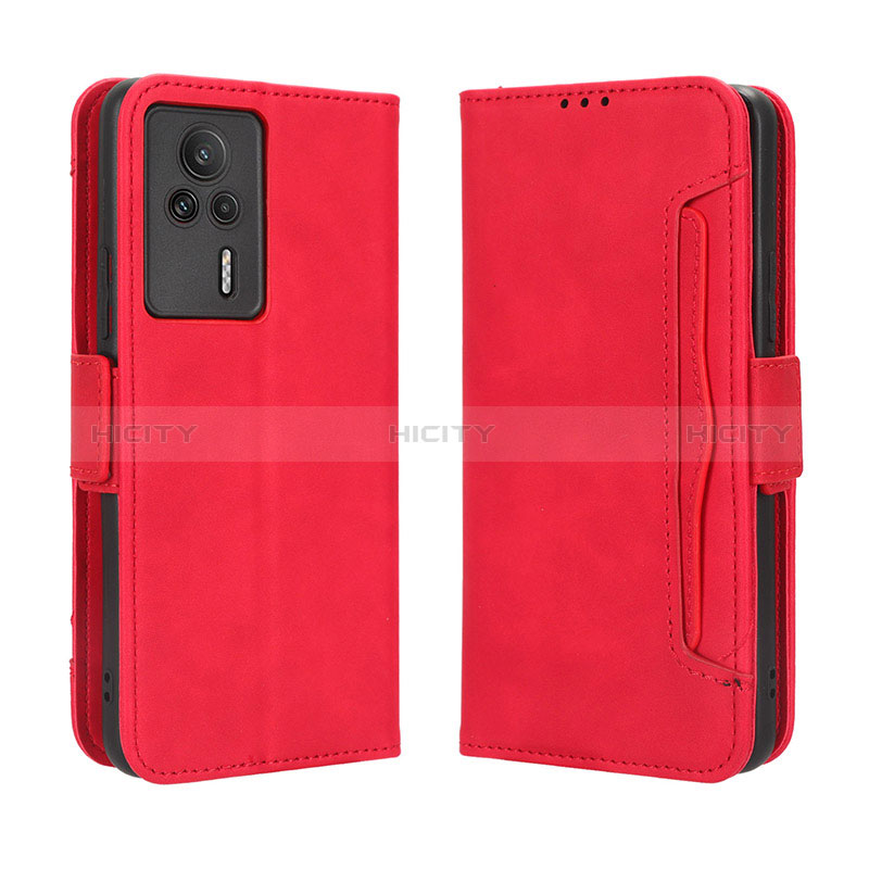 Custodia Portafoglio In Pelle Cover con Supporto BY3 per Xiaomi Redmi K60E 5G