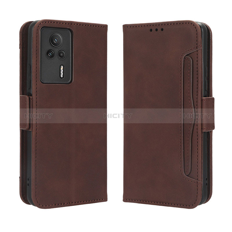 Custodia Portafoglio In Pelle Cover con Supporto BY3 per Xiaomi Redmi K60E 5G