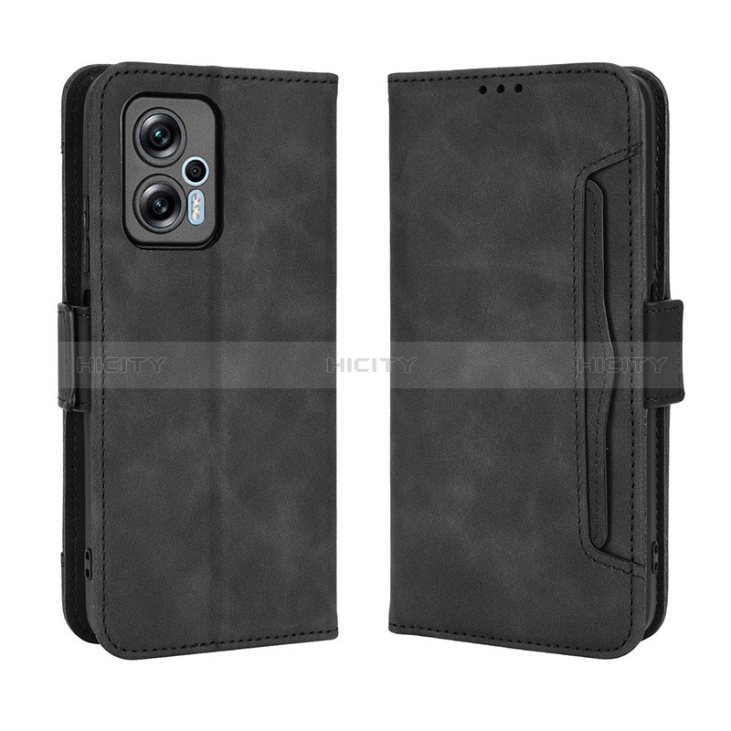 Custodia Portafoglio In Pelle Cover con Supporto BY3 per Xiaomi Redmi Note 11T Pro+ Plus 5G