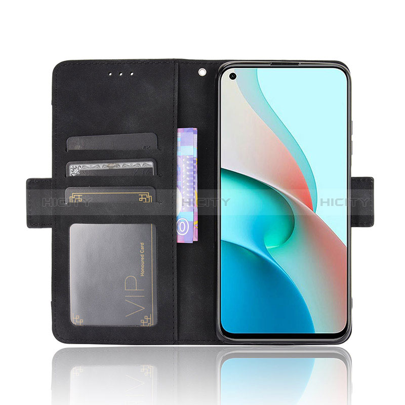 Custodia Portafoglio In Pelle Cover con Supporto BY3 per Xiaomi Redmi Note 9 5G