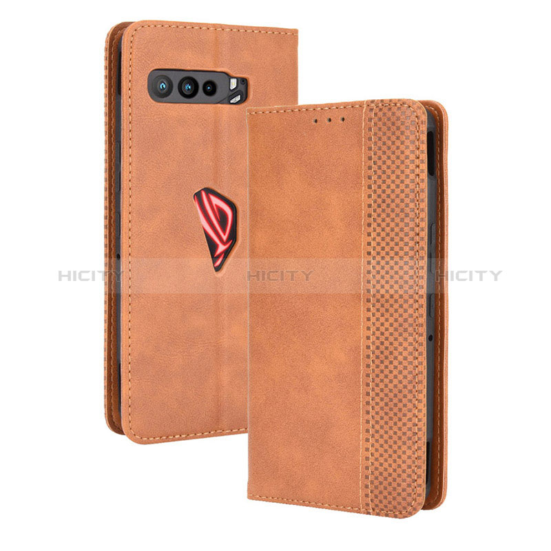 Custodia Portafoglio In Pelle Cover con Supporto BY4 per Asus ROG Phone 3