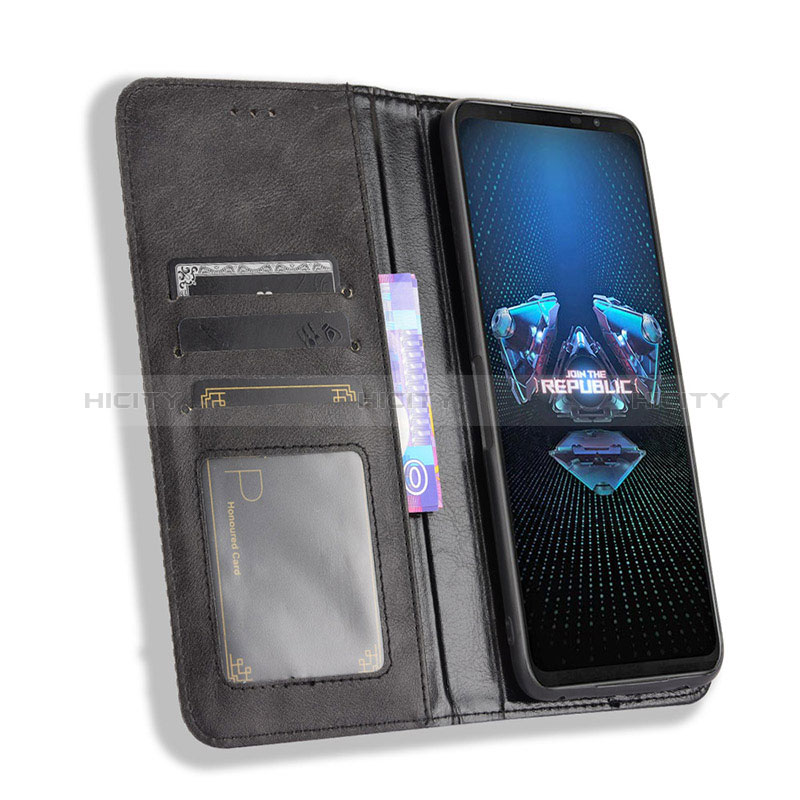 Custodia Portafoglio In Pelle Cover con Supporto BY4 per Asus ROG Phone 5 Pro