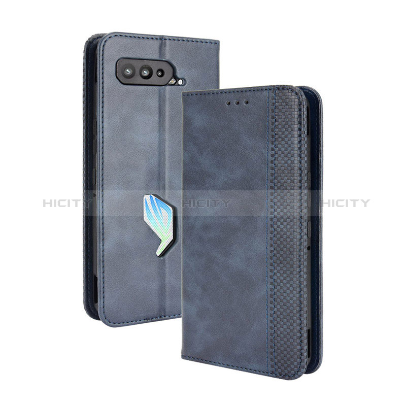 Custodia Portafoglio In Pelle Cover con Supporto BY4 per Asus ROG Phone 5s