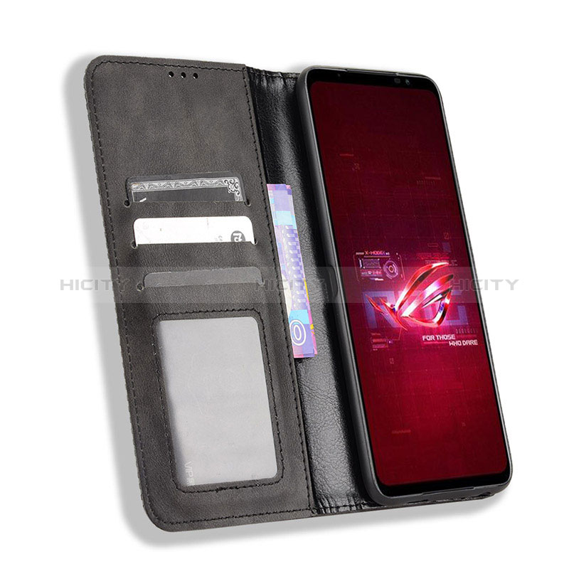 Custodia Portafoglio In Pelle Cover con Supporto BY4 per Asus ROG Phone 6