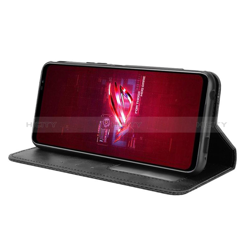 Custodia Portafoglio In Pelle Cover con Supporto BY4 per Asus ROG Phone 6