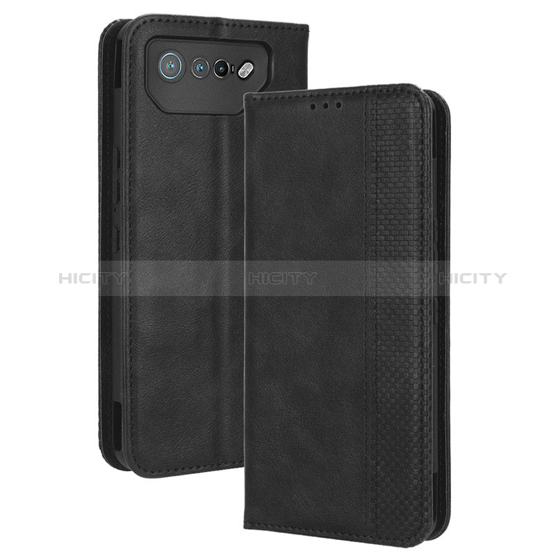 Custodia Portafoglio In Pelle Cover con Supporto BY4 per Asus ROG Phone 7 Pro