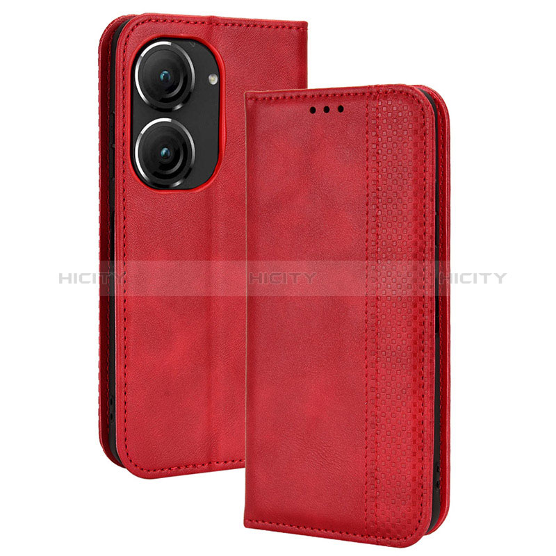 Custodia Portafoglio In Pelle Cover con Supporto BY4 per Asus ZenFone 10