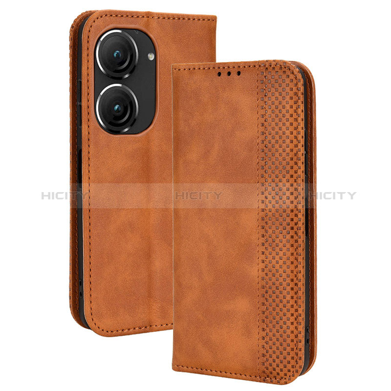 Custodia Portafoglio In Pelle Cover con Supporto BY4 per Asus ZenFone 10