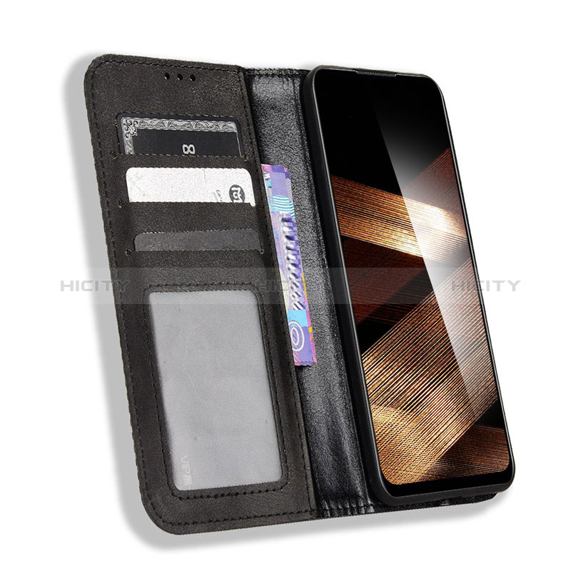 Custodia Portafoglio In Pelle Cover con Supporto BY4 per Asus ZenFone 10