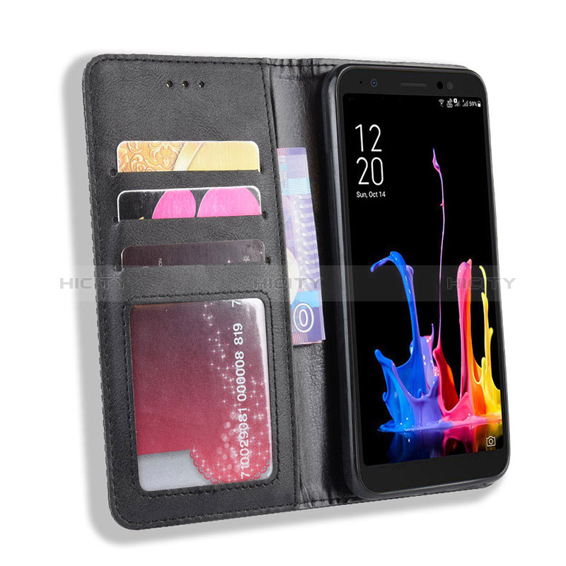 Custodia Portafoglio In Pelle Cover con Supporto BY4 per Asus ZenFone Live L2 ZA550KL