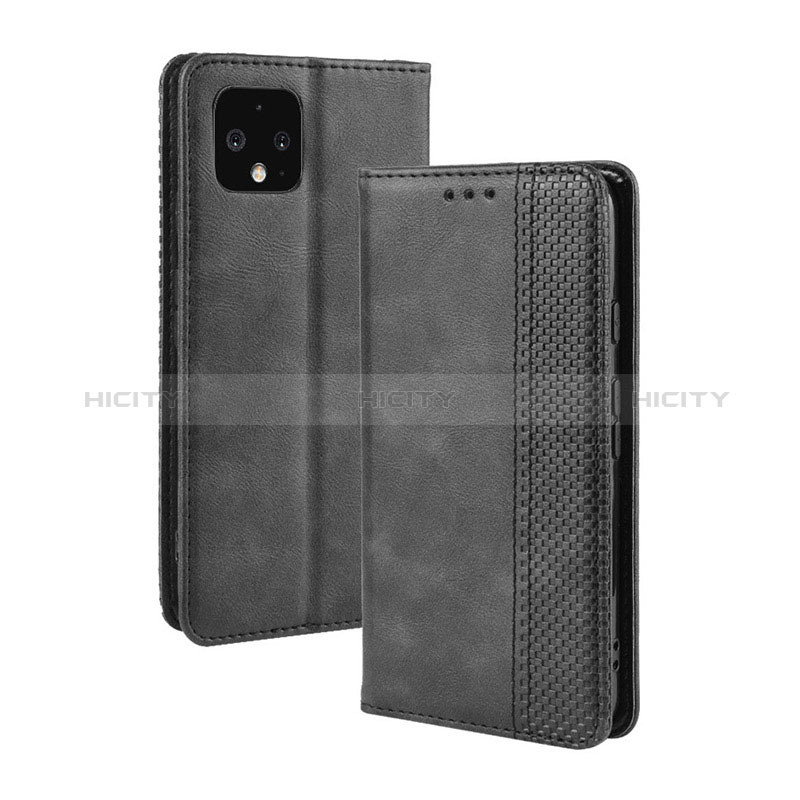 Custodia Portafoglio In Pelle Cover con Supporto BY4 per Google Pixel 4