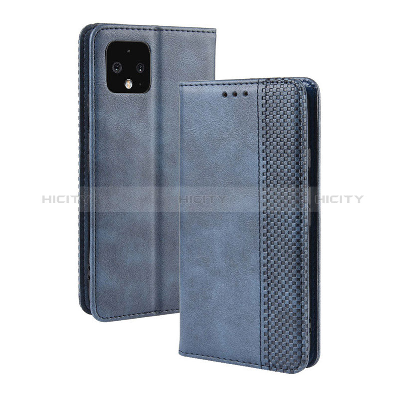 Custodia Portafoglio In Pelle Cover con Supporto BY4 per Google Pixel 4