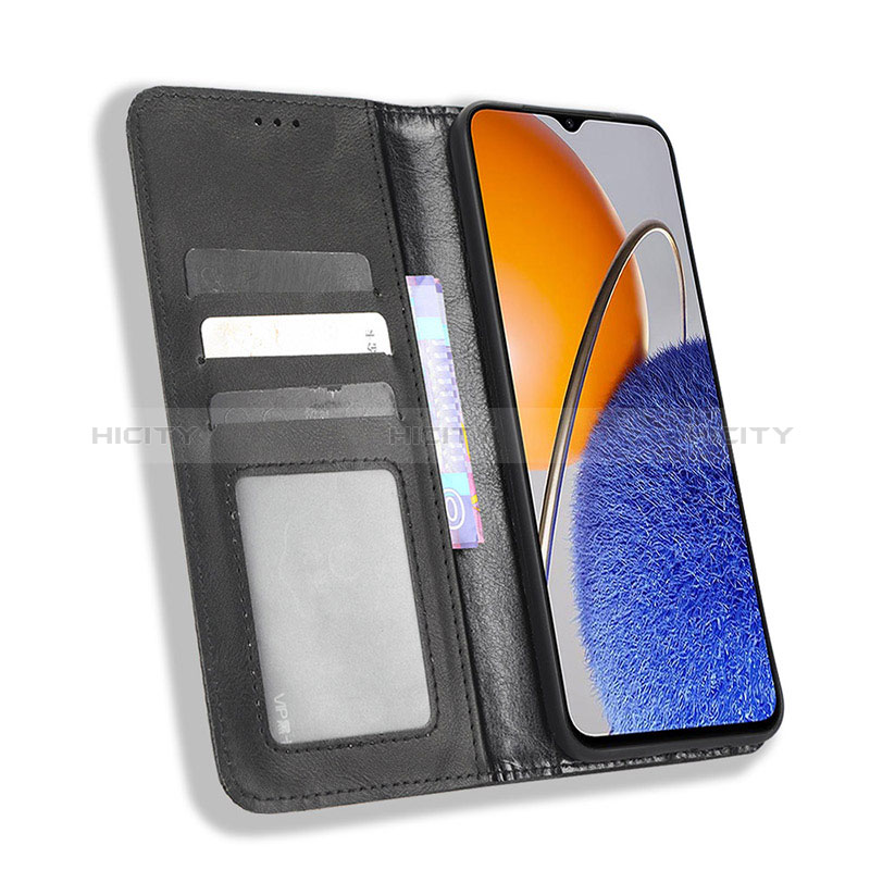 Custodia Portafoglio In Pelle Cover con Supporto BY4 per Huawei Enjoy 50z